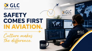 GLC remote aviation operations professional supporting a strong safety culture in aviation